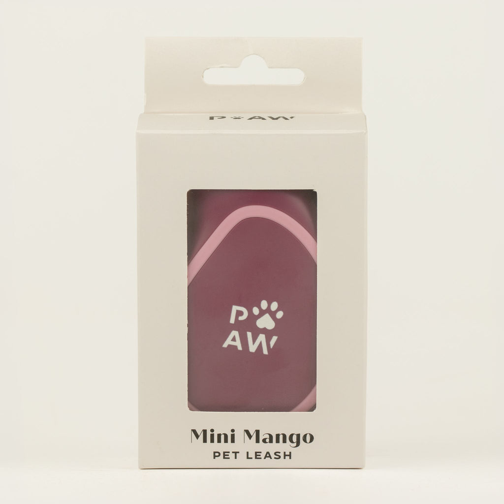 Guinzaglio avvolgibile Mini Mango prugna – 3 m