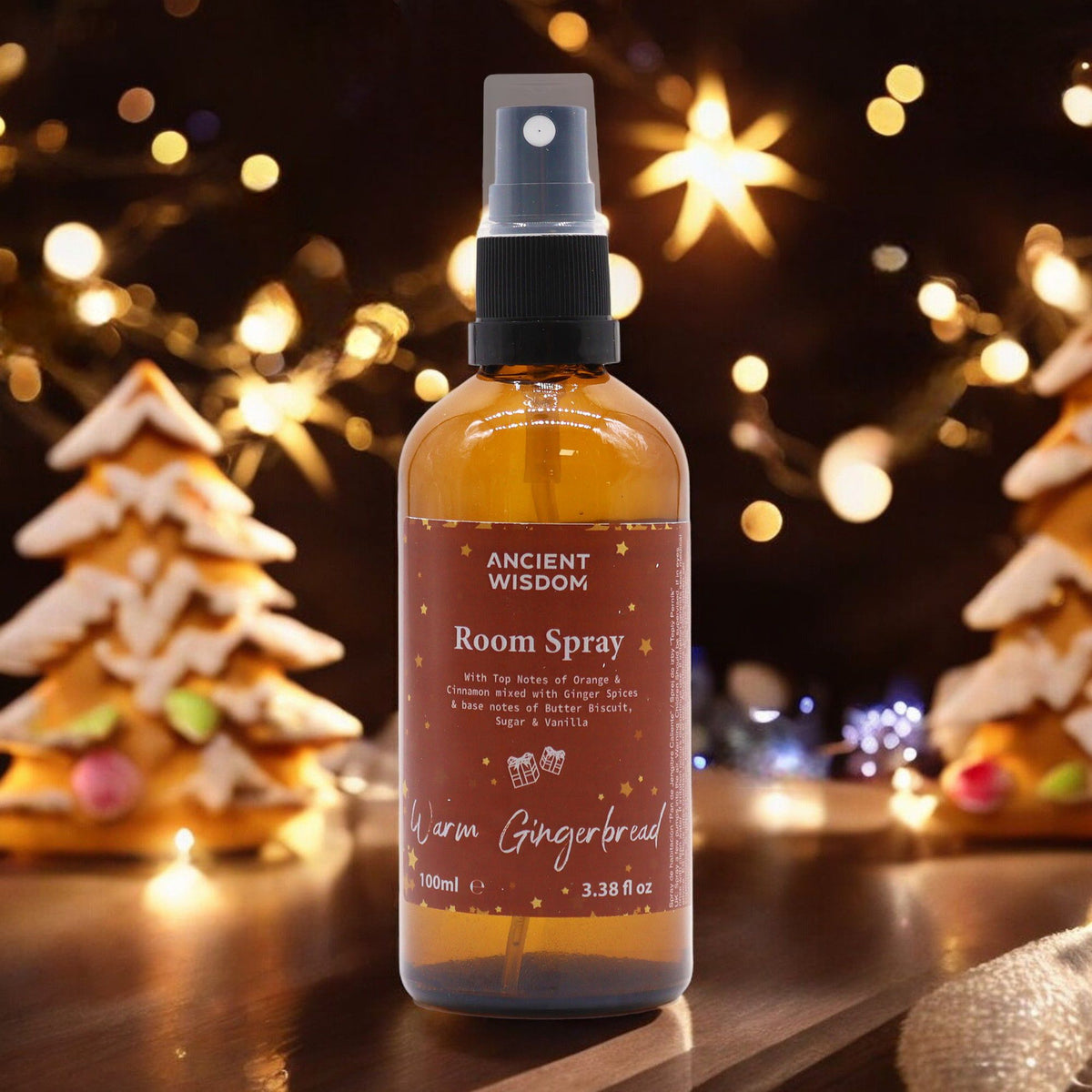 Spray per ambienti e cuscini "Pan di zenzero" – 100 ml