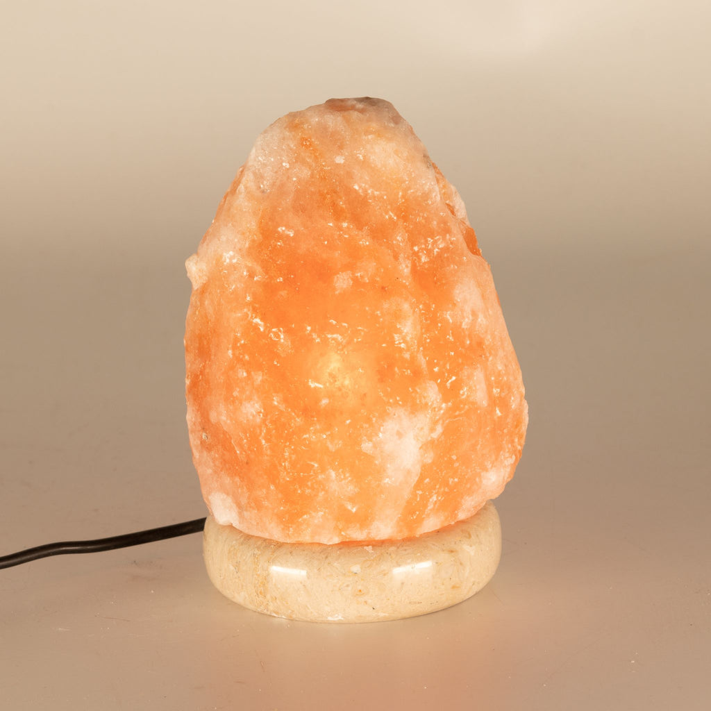 Lampada di sale dell'Himalaya USB – 11,5 cm, luce multicolore