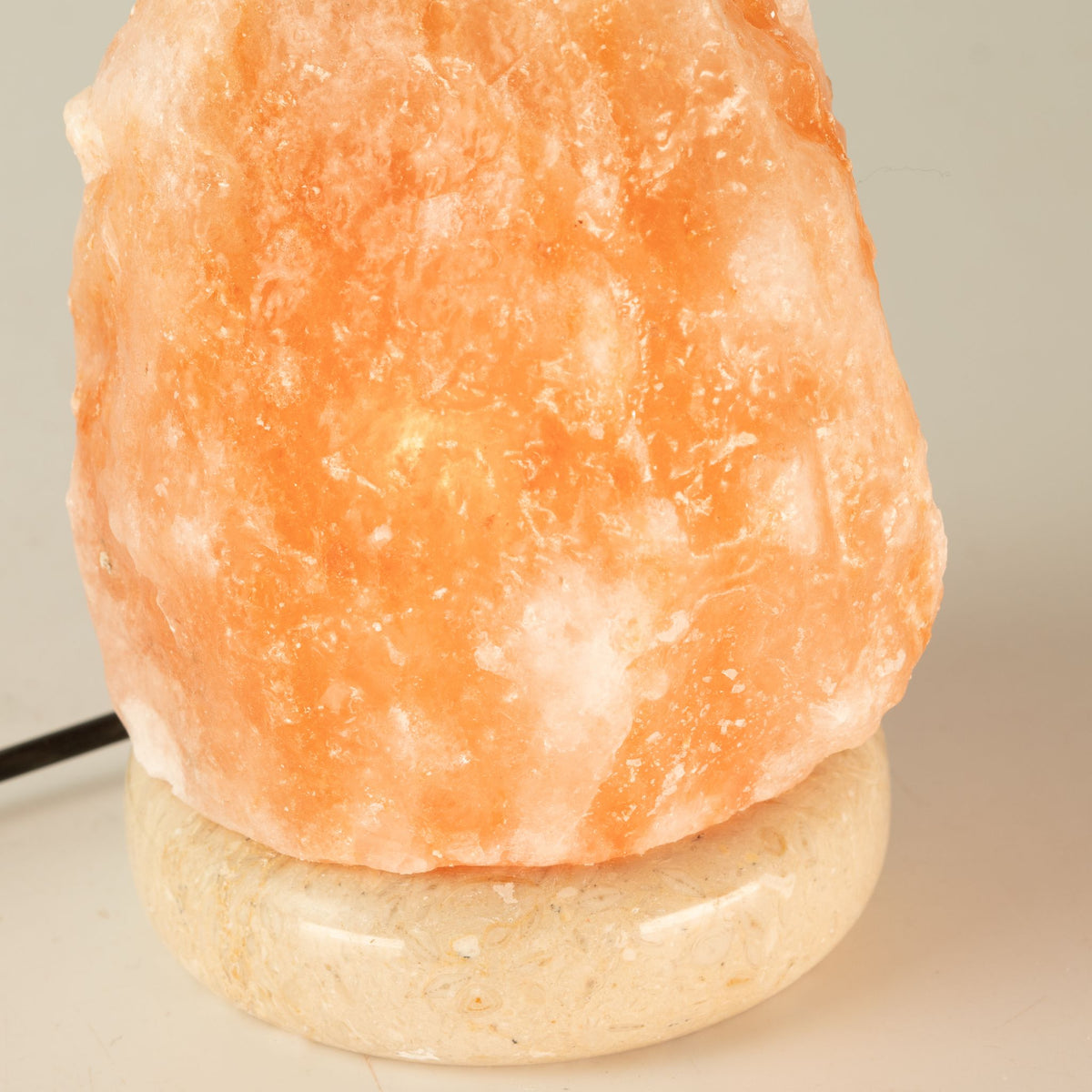 Lampada di sale dell'Himalaya USB – 11,5 cm, luce multicolore