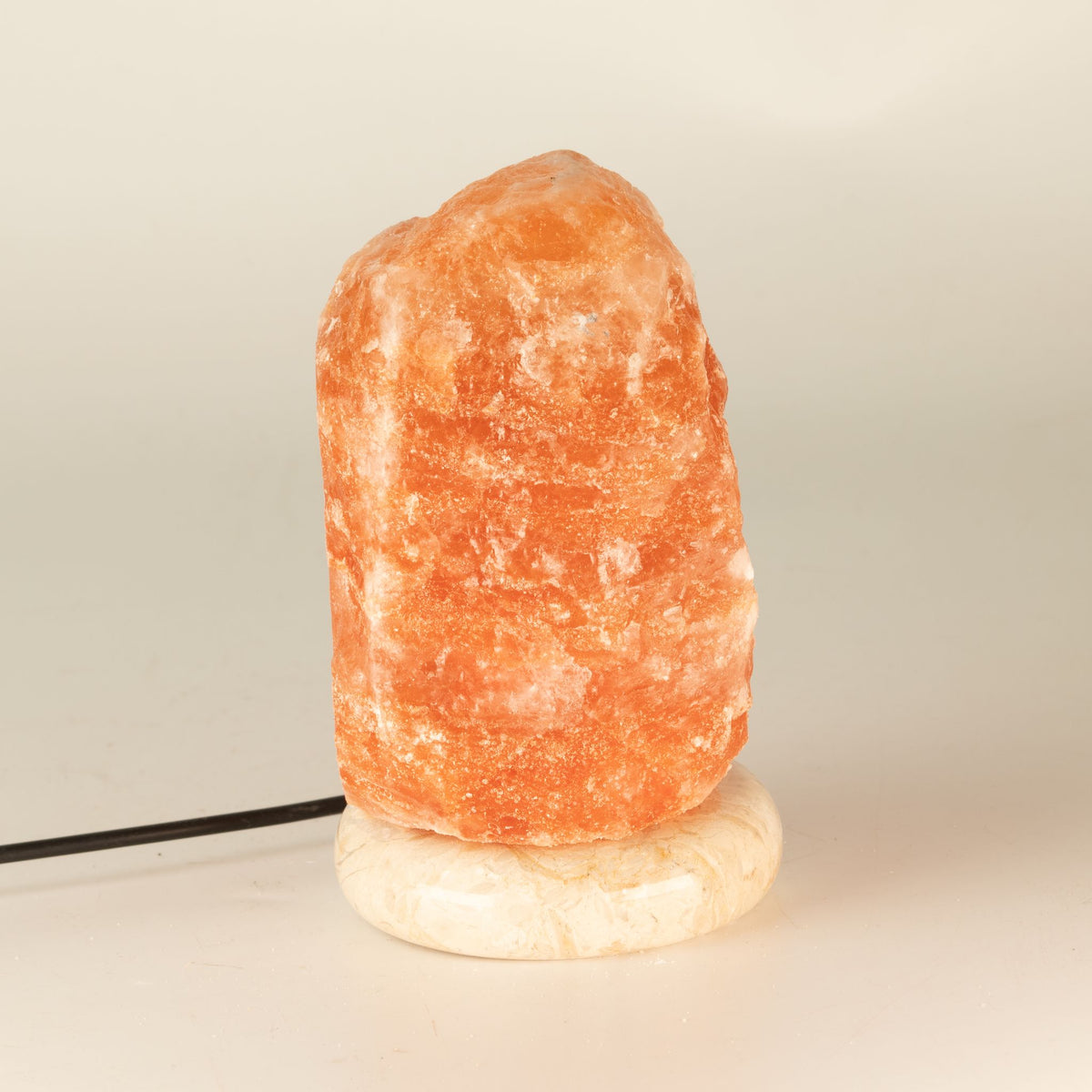 Lampada di sale dell'Himalaya USB – 11,5 cm, luce bianca