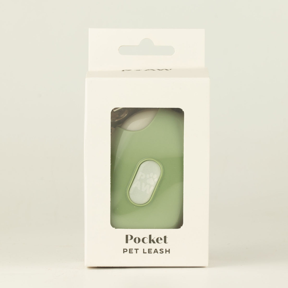 Guinzaglio avvolgibile Pocket Pod verde – 1,5 m