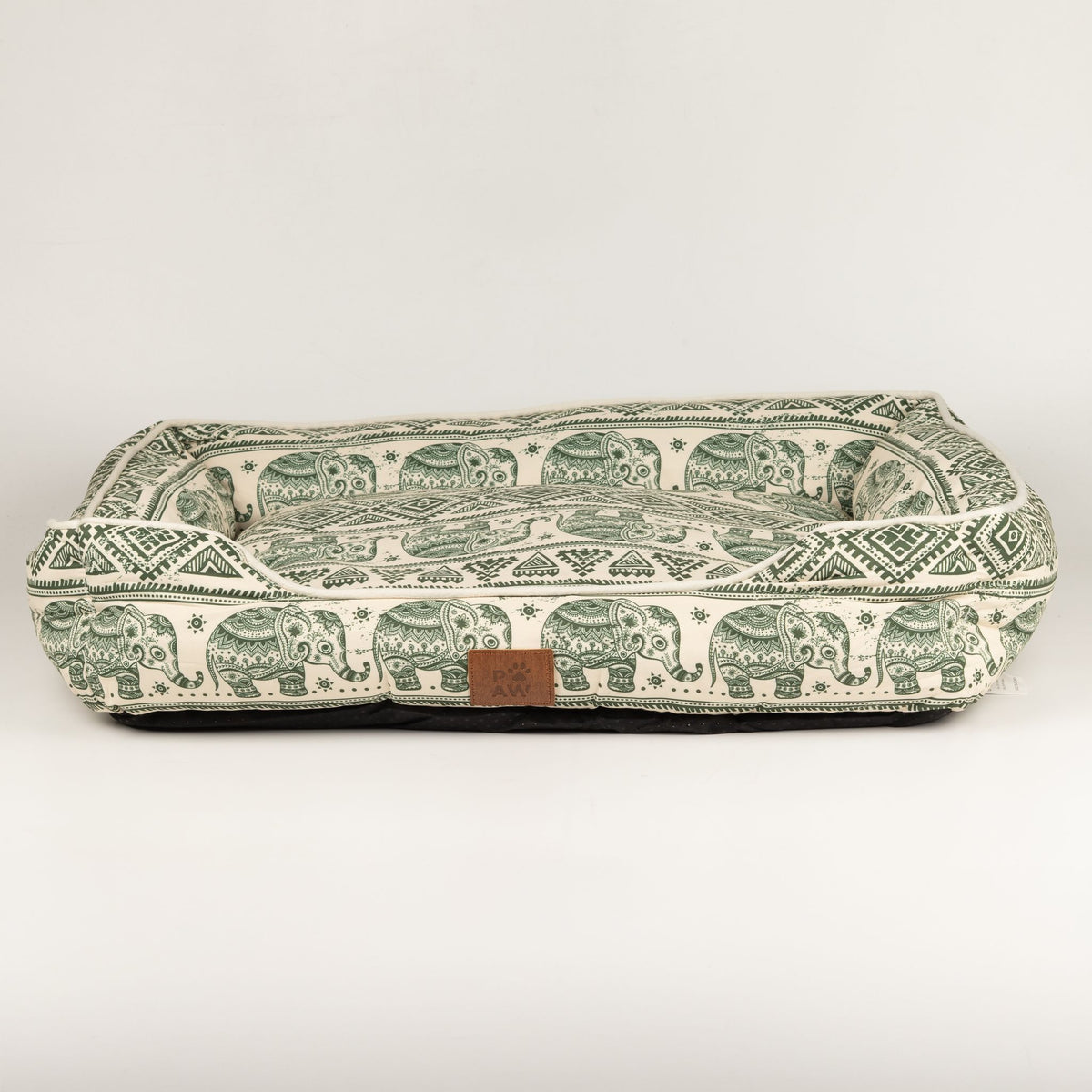 Cuccia Lucky Elephant verde – 60 × 50 × 14 cm
