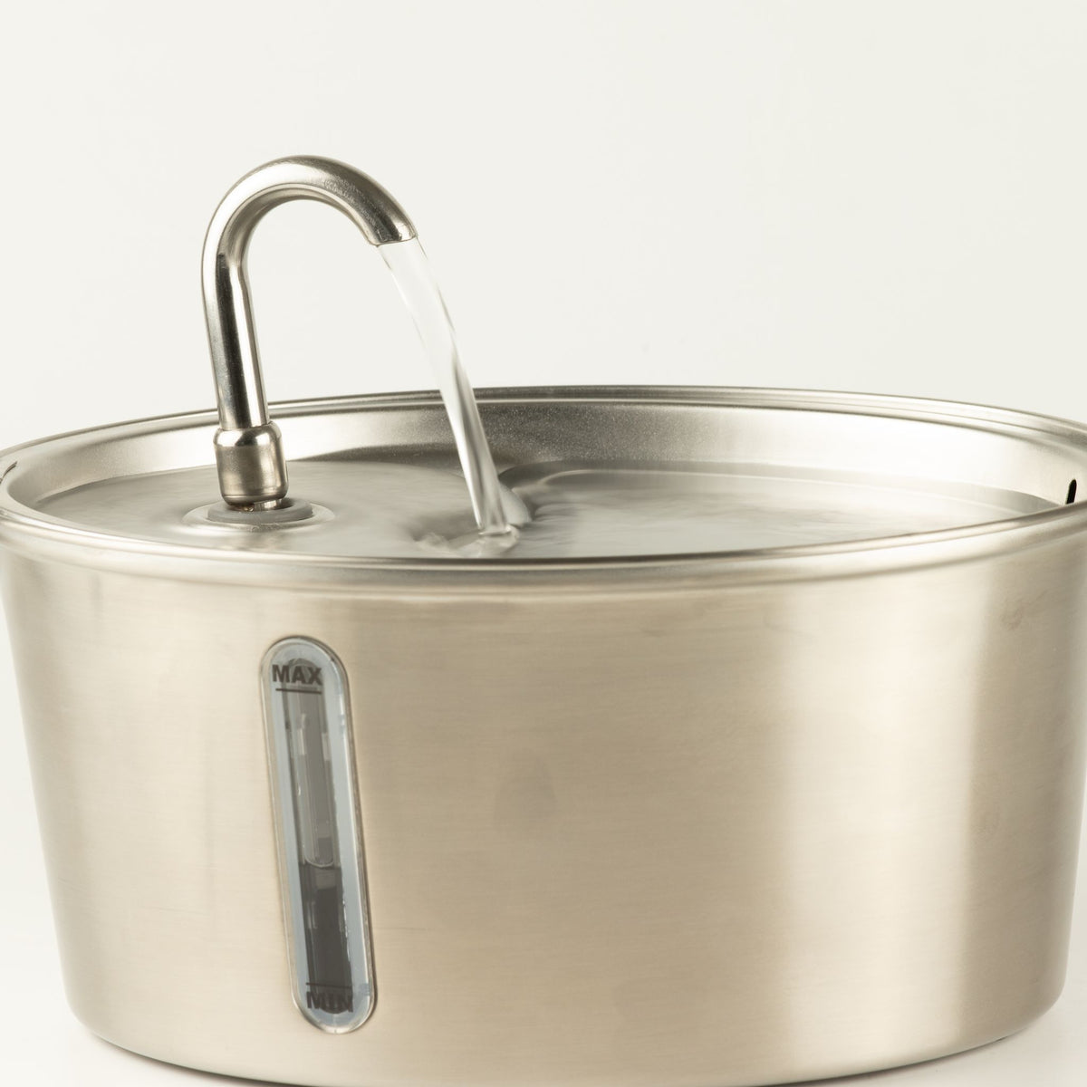 Fontanella elettrica per animali in acciaio inox – 2,5 litri, USB