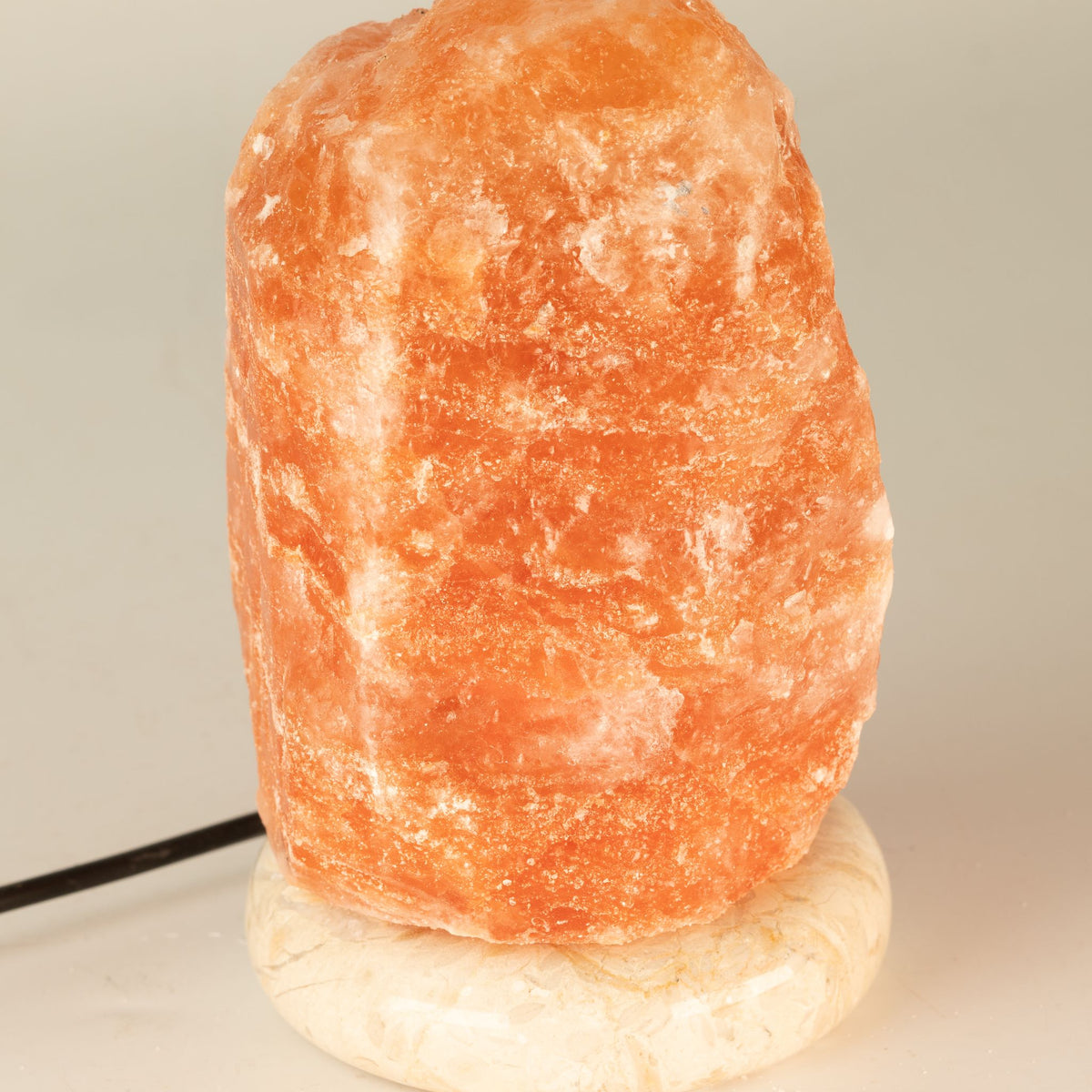 Lampada di sale dell'Himalaya USB – 11,5 cm, luce bianca