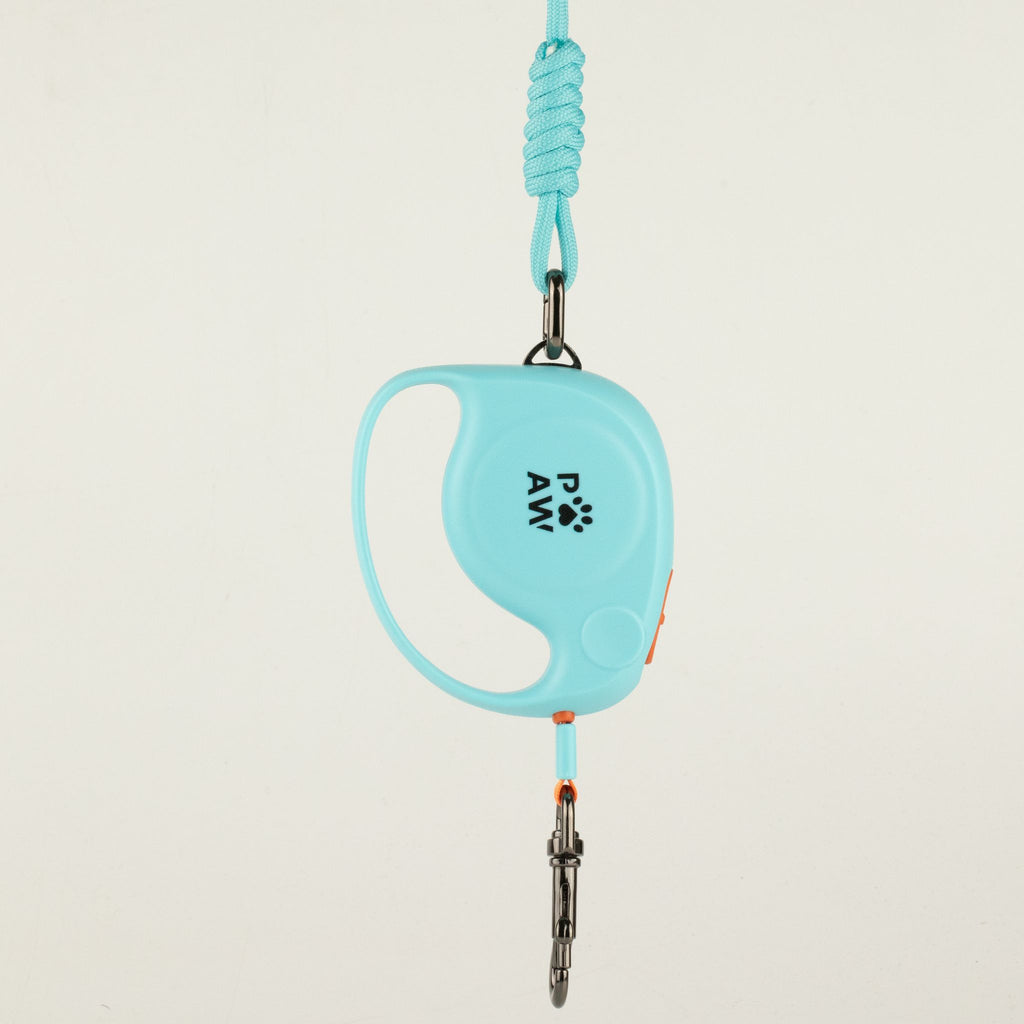 Guinzaglio avvolgibile Elephant Strap blu – 2 m