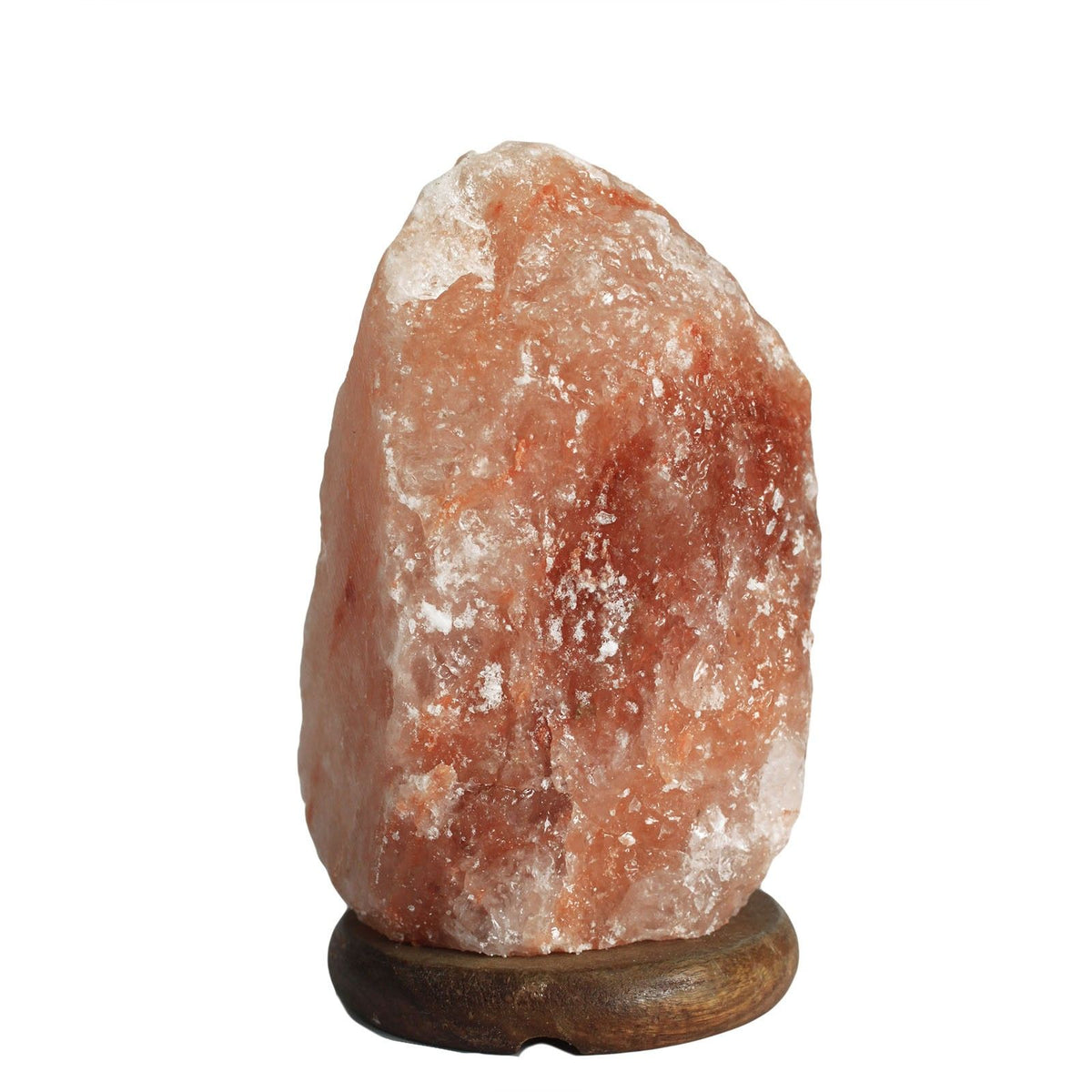 Lampada di sale dell'Himalaya naturale con base – 2-3 kg