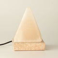 Lampada piramide in sale bianco USB – 9 cm, luce multicolore