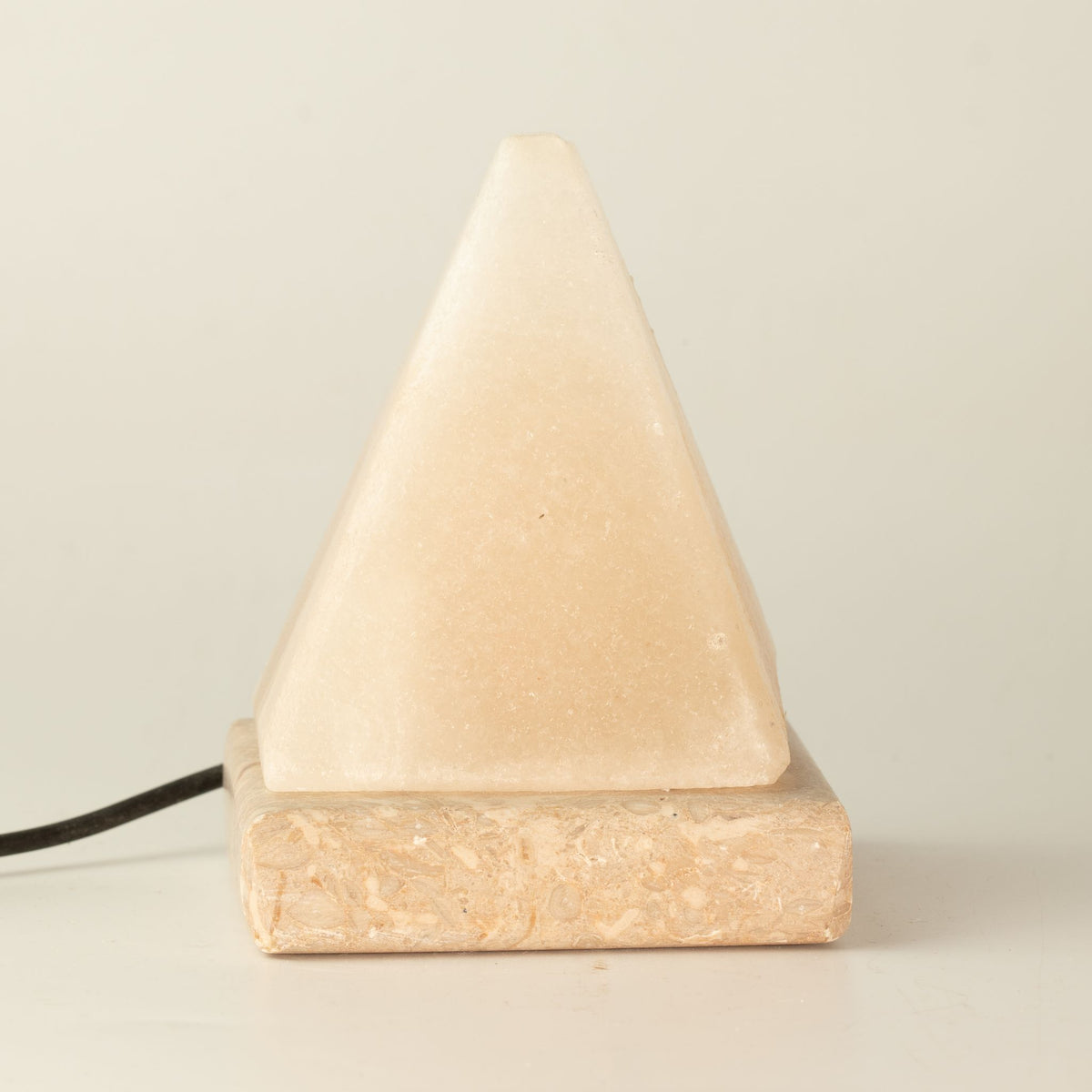 Lampada piramide in sale bianco USB – 9 cm, luce multicolore