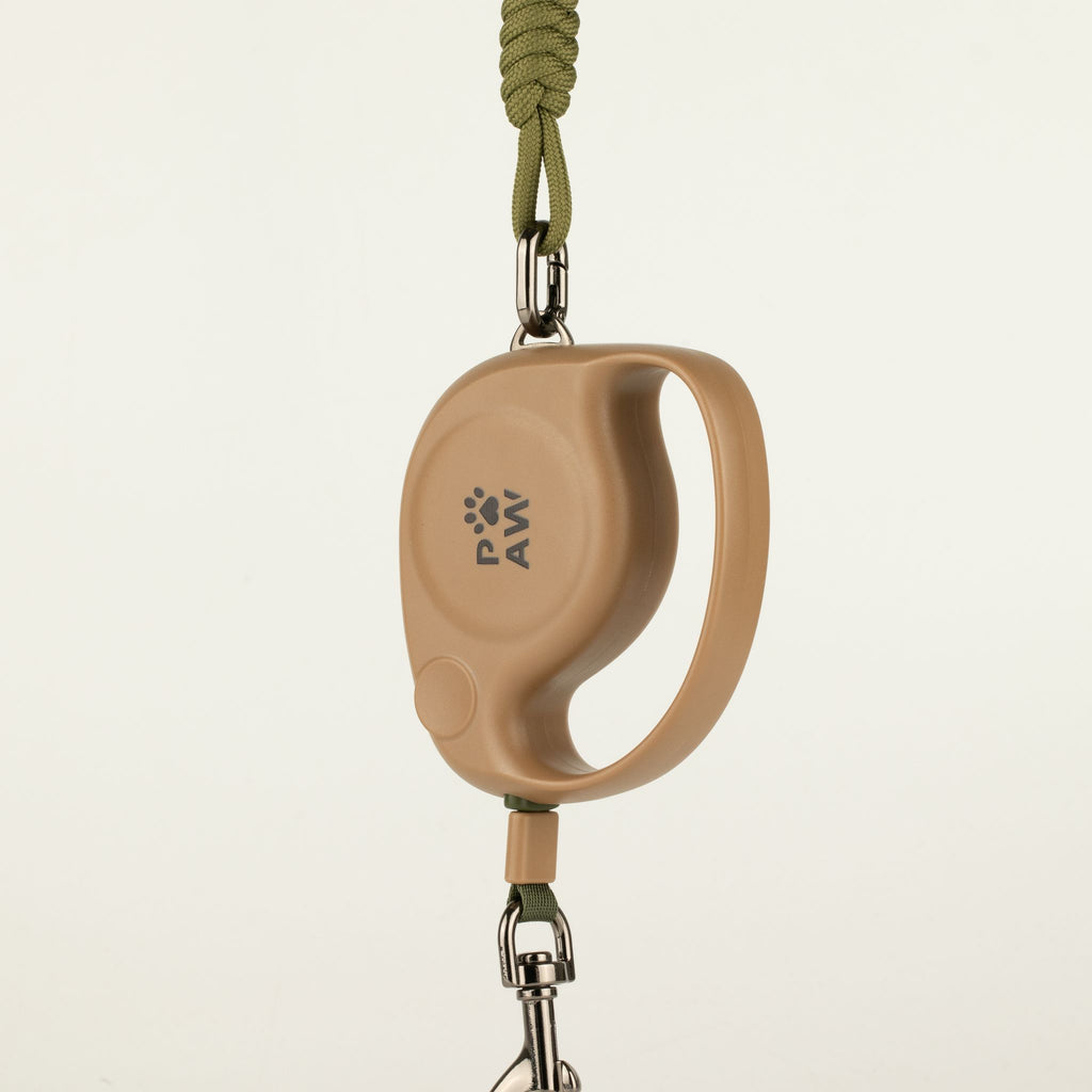 Guinzaglio avvolgibile Elephant Strap marrone – 2 m