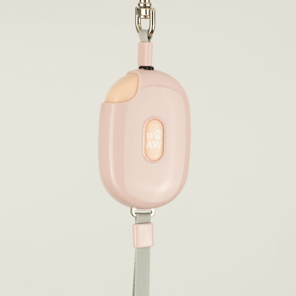 Guinzaglio avvolgibile Pocket Pod rosa – 1,5 m